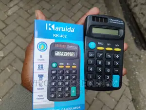 Small Pocket Calculator With Solar