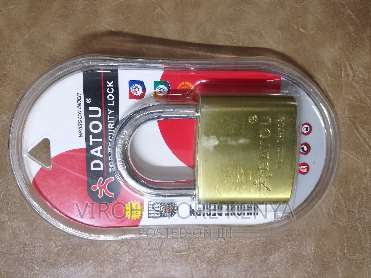Datou Brass Padlock 70mm Top Security Padlock 3keys