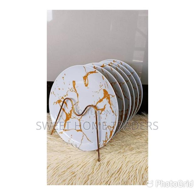 Set of 6 Ceramic Plates - main view