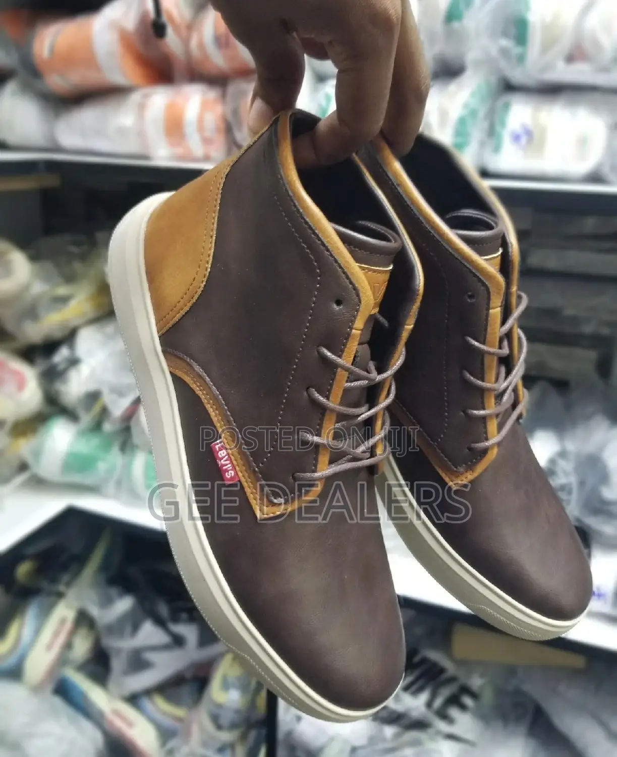 Men Leather Casual Boots