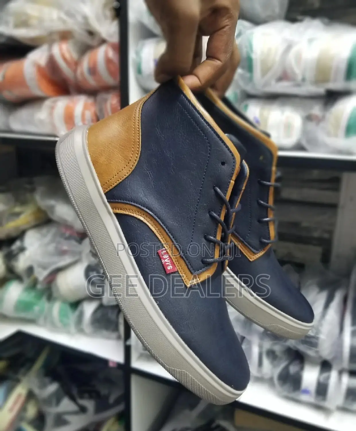 Men Leather Casual Boots