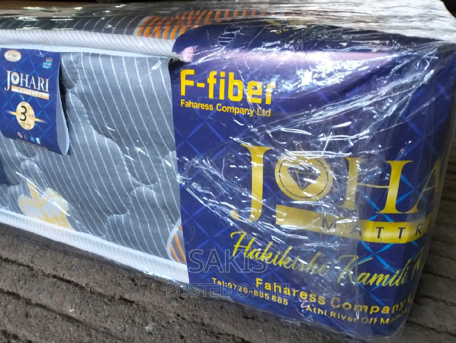 Guaranteed! 4 By 6, 8inch Hd Quilted Firm Mattresses. Free Delivery