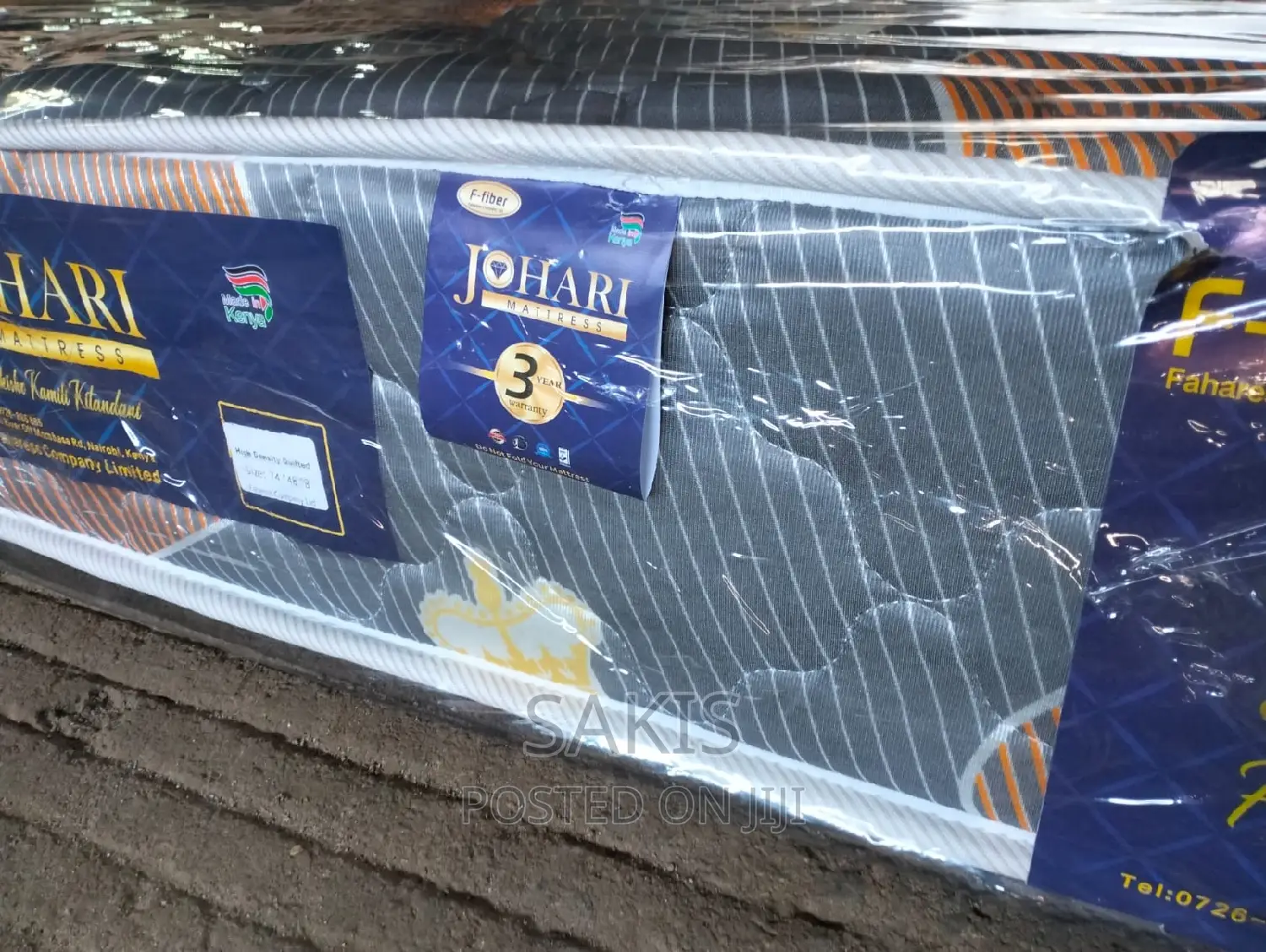 Guaranteed! 4 By 6, 8inch Hd Quilted Firm Mattresses. Free Delivery