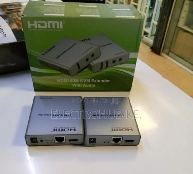 Higher Quality,HDMI Extender ,With 1080P R/L Audio by Cat5e - main view