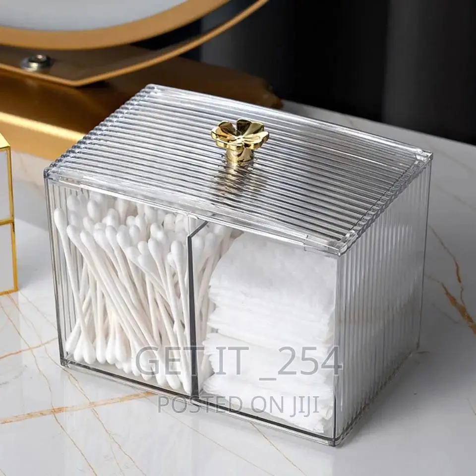 Double Multifunction Makeupcotton Pad Storage Box for Cotton