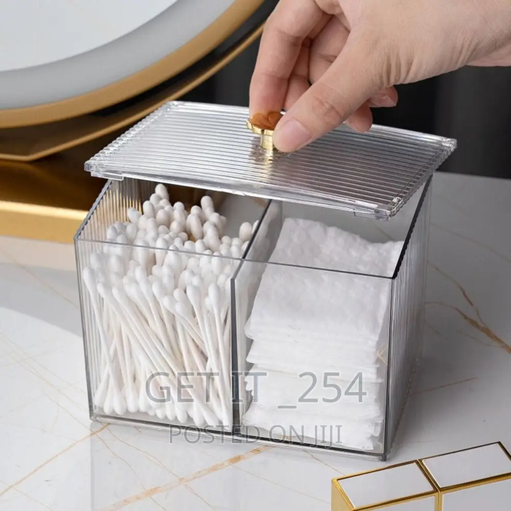 Double Multifunction Makeupcotton Pad Storage Box for Cotton