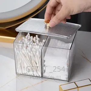 Double Multifunction Makeupcotton Pad Storage Box for Cotton