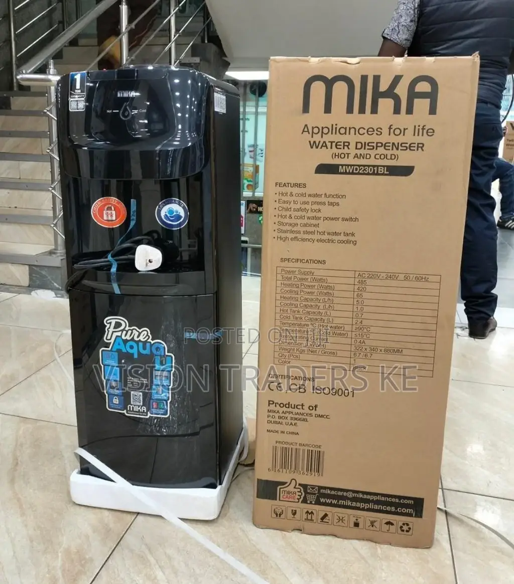 Mika Hot and Cold Top Load Water Dispenser