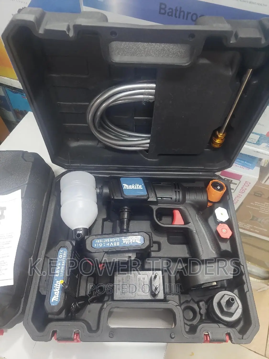 Durable High Pressure Cordless Carwash Machine