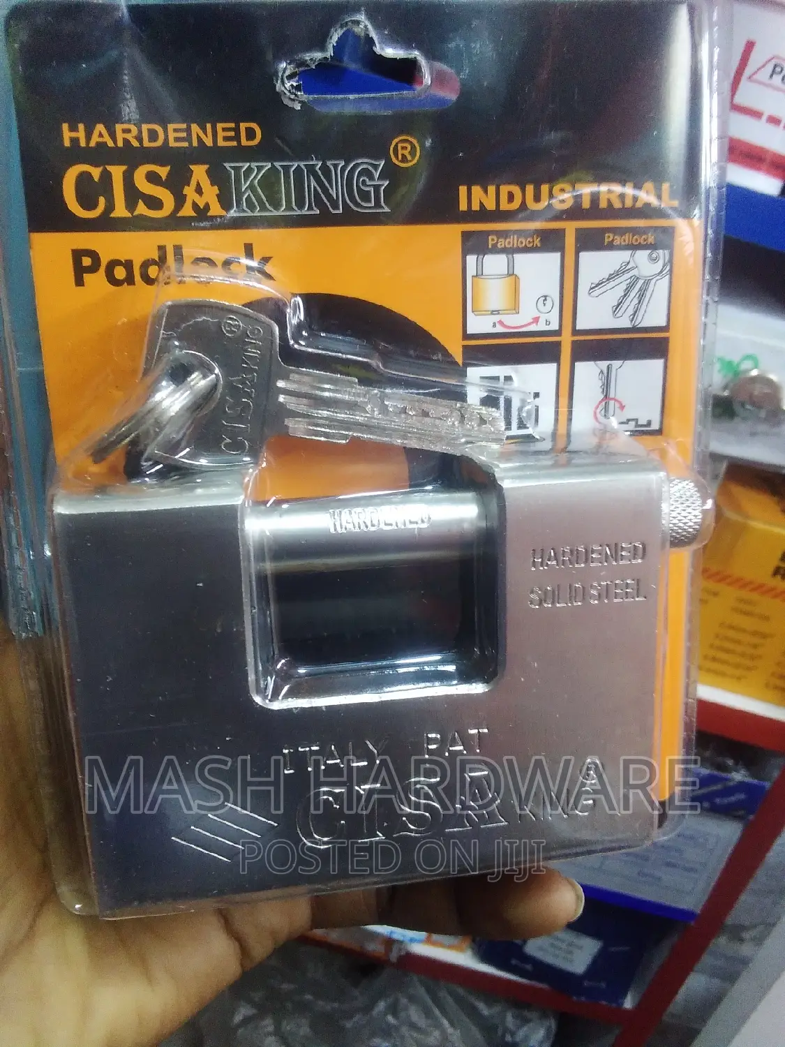 Hardened Quality Cisaking Padlock