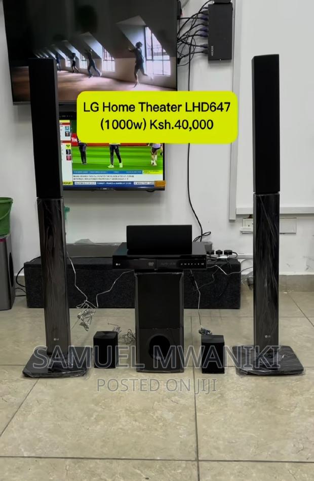 Lg Hometheater System Bass Blast Lhd647 5.1 Ch 1000 Watts - thumbnail 2