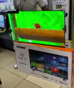 Vision Plus 43" FHD Frameless Android Os Smart Tv