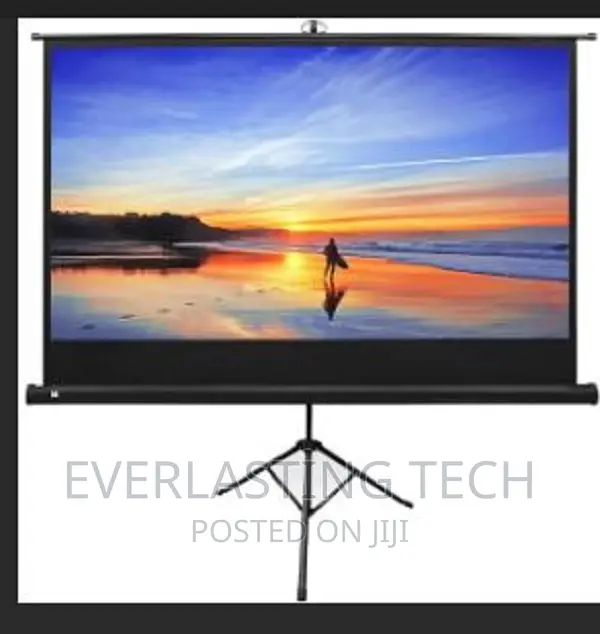 Techcom Tc-TPS-2180 Tripod Projector Screen 180 X 180