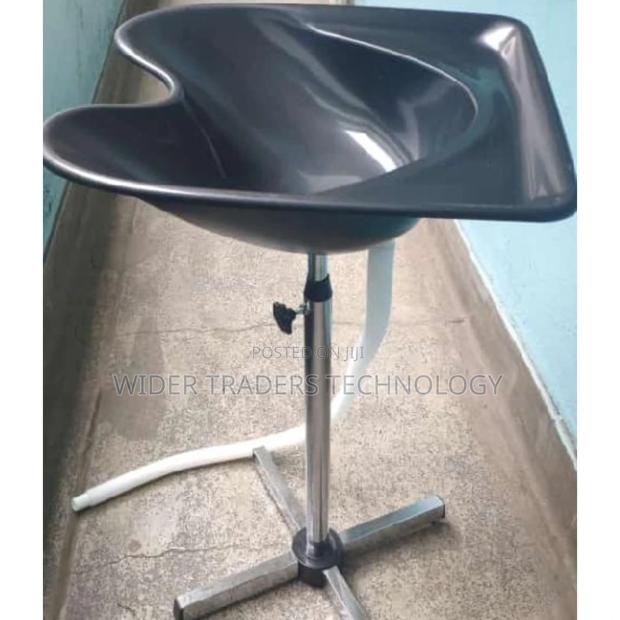 Adjustable Medium Size Hair Salon Sink With Basin Stand