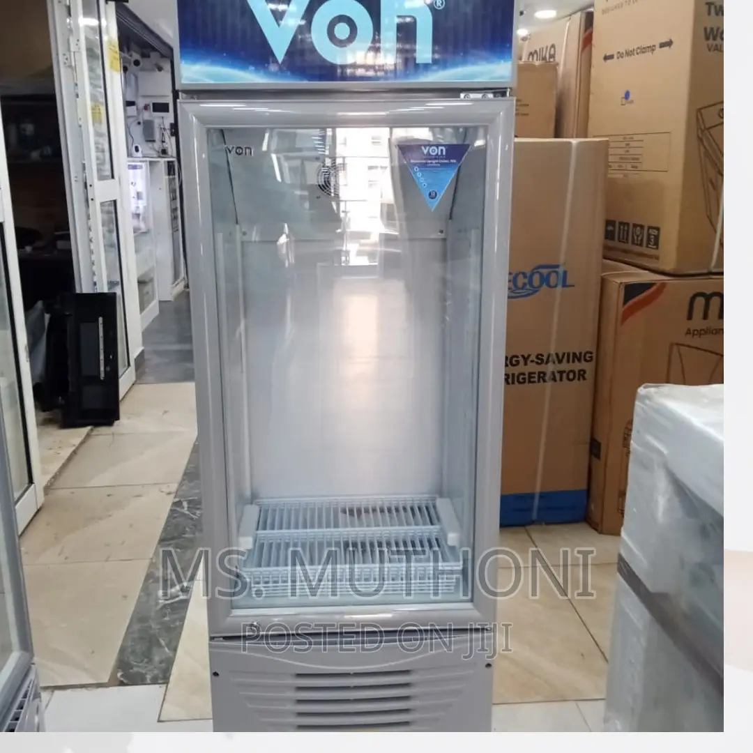 158lt Von Display Fridge