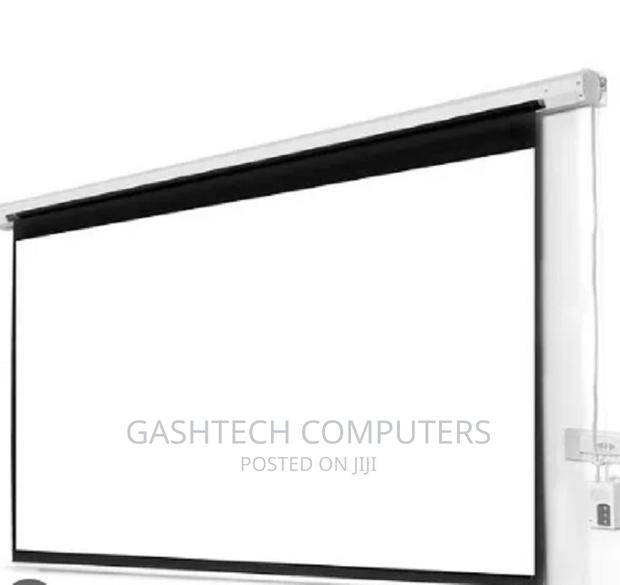 Auto Electric Projector Screen 300 X 300