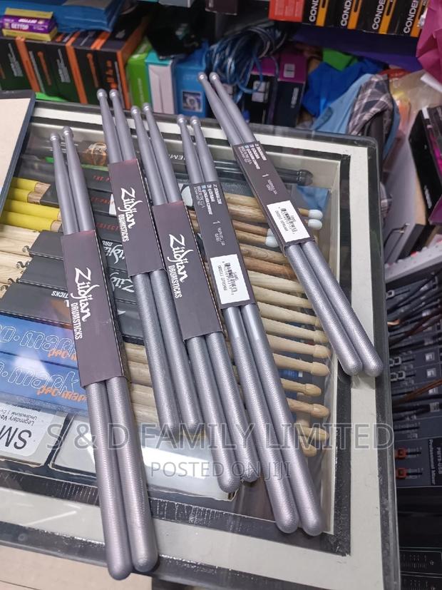 Grey Zildjian Plastic Sticks - main view