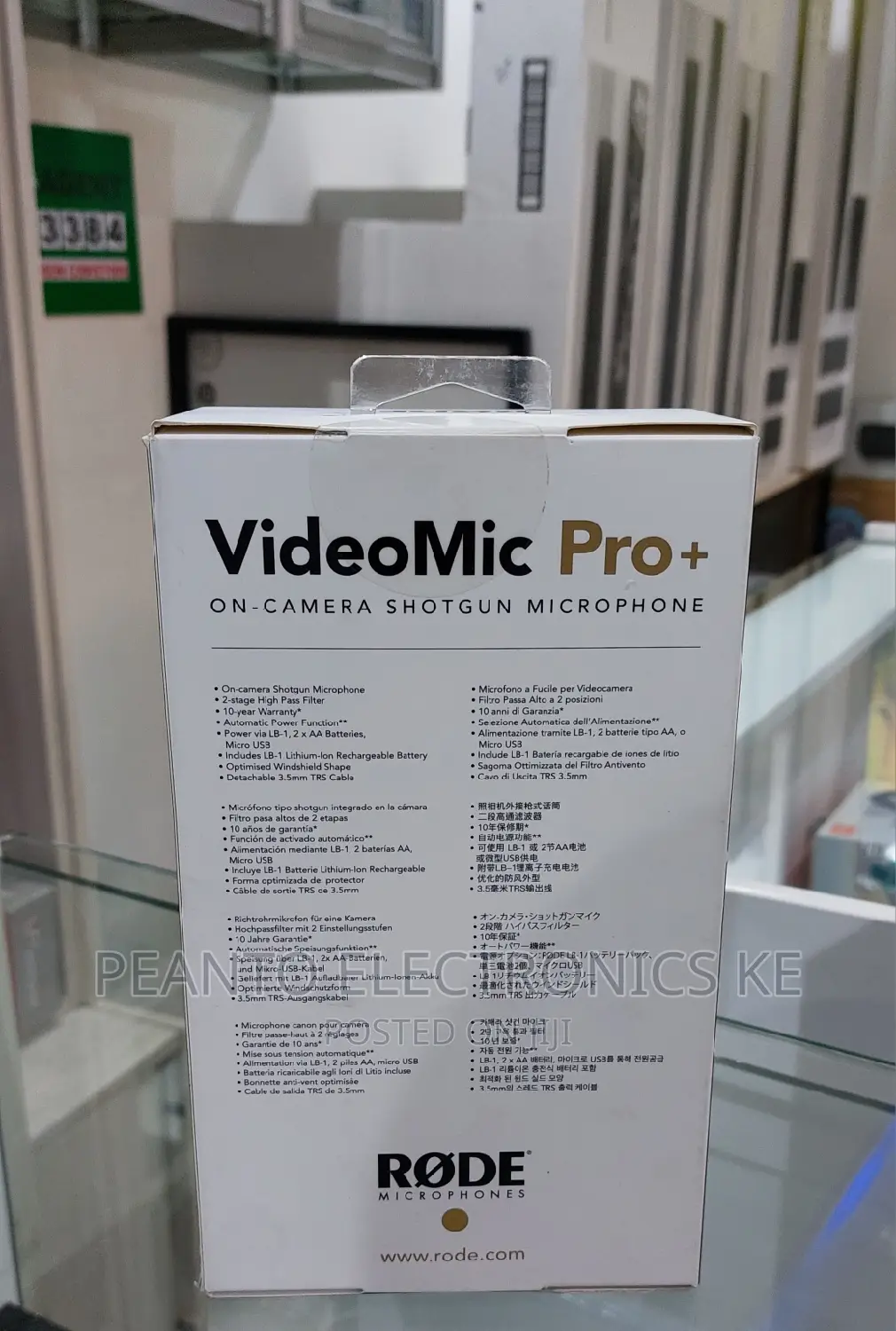 Rode Videomic Pro+ Camera-mount Shotgun Microphone