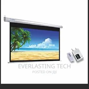 .Techcom Tc-Aps-3200 Auto Electric Projector Screen 200 X 20