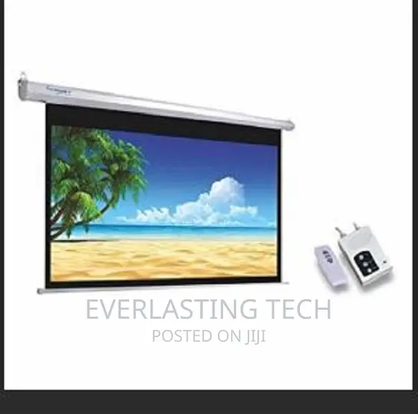 .Techcom Tc-Aps-3200 Auto Electric Projector Screen 200 X 20