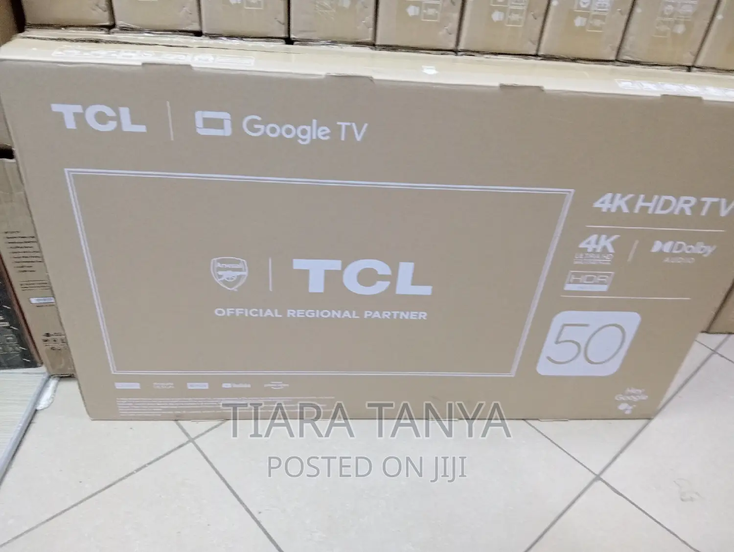 50" TCL Smart Uhd Led Tv