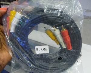 RCA Cable 3x3, 5m Long - main view