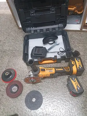 Cordless Grinder With Accessories