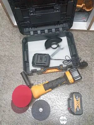Cordless Grinder With Accessories