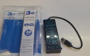 4 Port 3.0 USB Hub -USB Data Hub With Cable - thumbnail 2