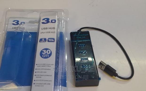4 Port 3.0 USB Hub -USB Data Hub With Cable - main view