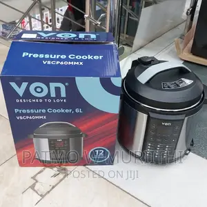 Von 6L Electric Pressure Cooker: Cook Smarter, Eat Better!