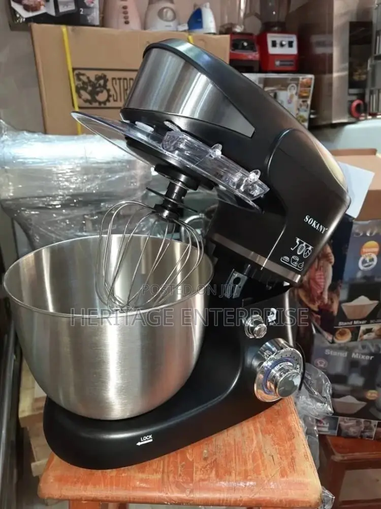 Stand Mixer,-6.5 Litre Sokany Commercial Stand Mixer.