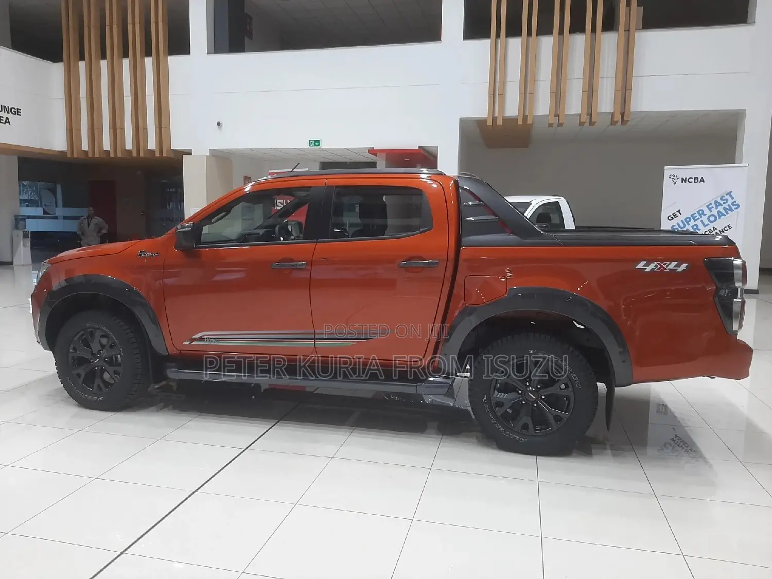 New Isuzu D-MAX 2024 Orange
