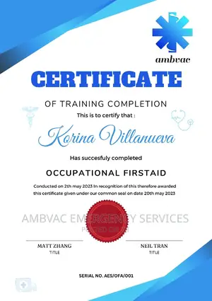 Occupational Safety Trainings