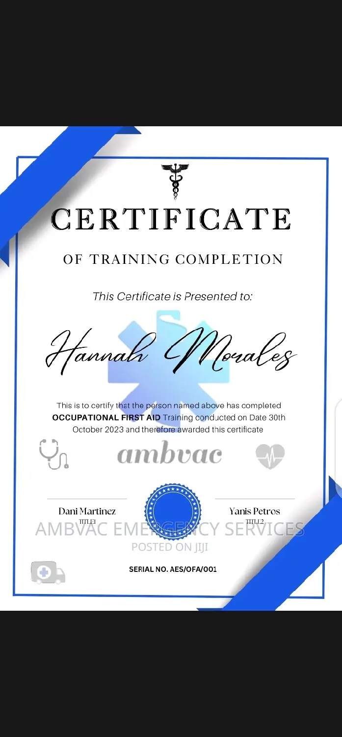 Occupational Safety Trainings