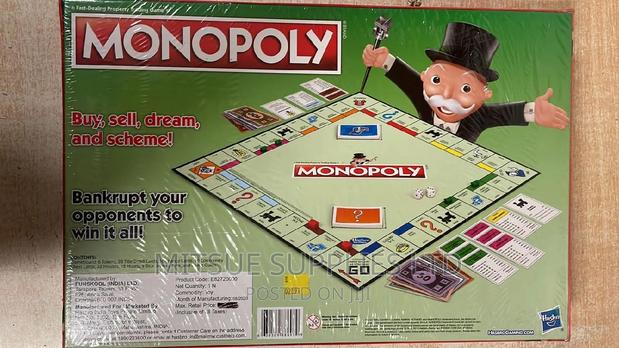 Monopoly Boardgame Original From Hasbro Gaming - thumbnail 3