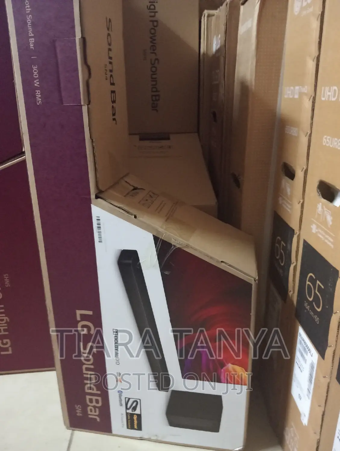 LG 2.1ch Sn4 Soundbar 300W Wireless Subwoofer