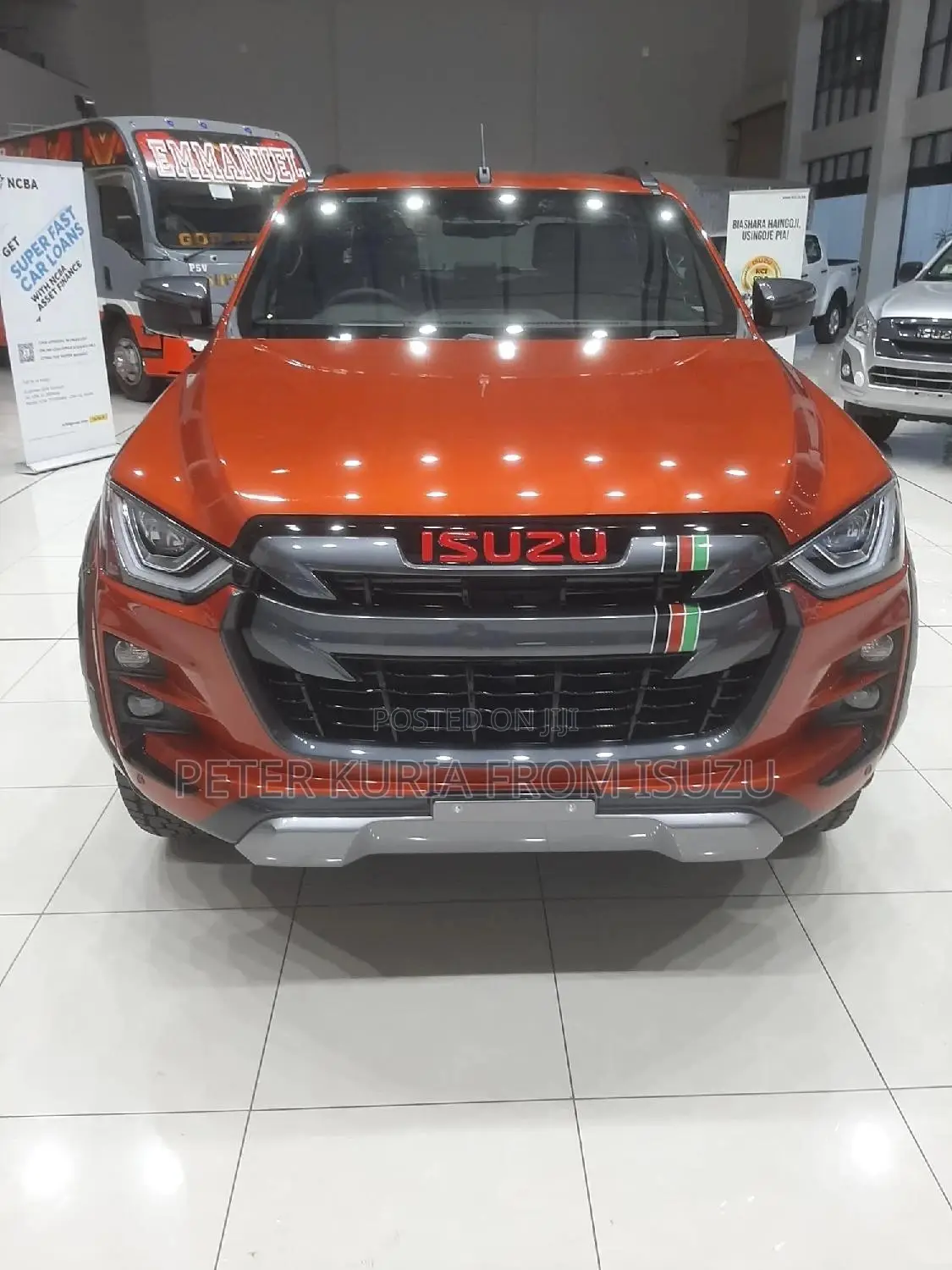 New Isuzu D-MAX 2024 Orange