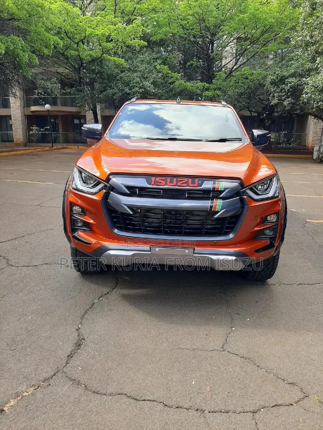 New Isuzu D-MAX 2024 Orange