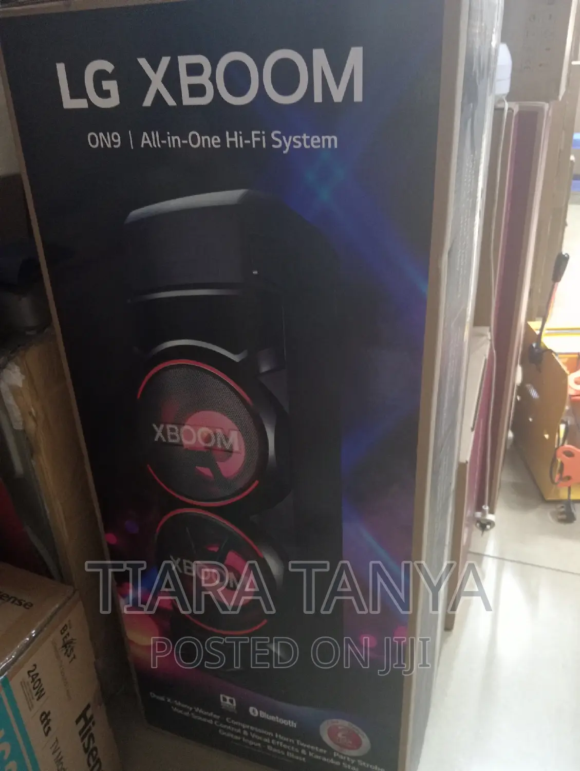 LG XBOOM ON9 Super Bass Boost DJ Function