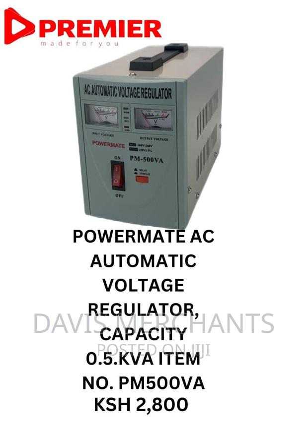 Powermate Automatic Voltage Regulator of 0.5KVA - main view