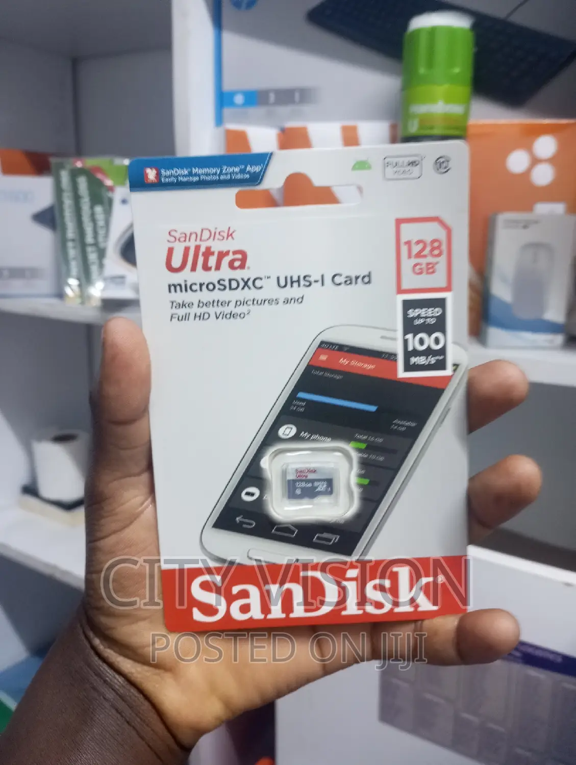 Sandisk Sd Card Class 10 128gbmicrosdxc•√^°
