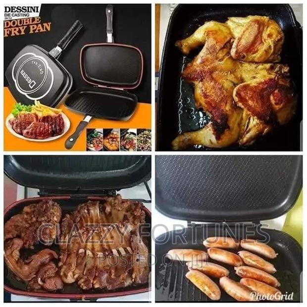Dessini Double Grill Non-Stick Pressure Pan Size 36 N 40 - thumbnail 2