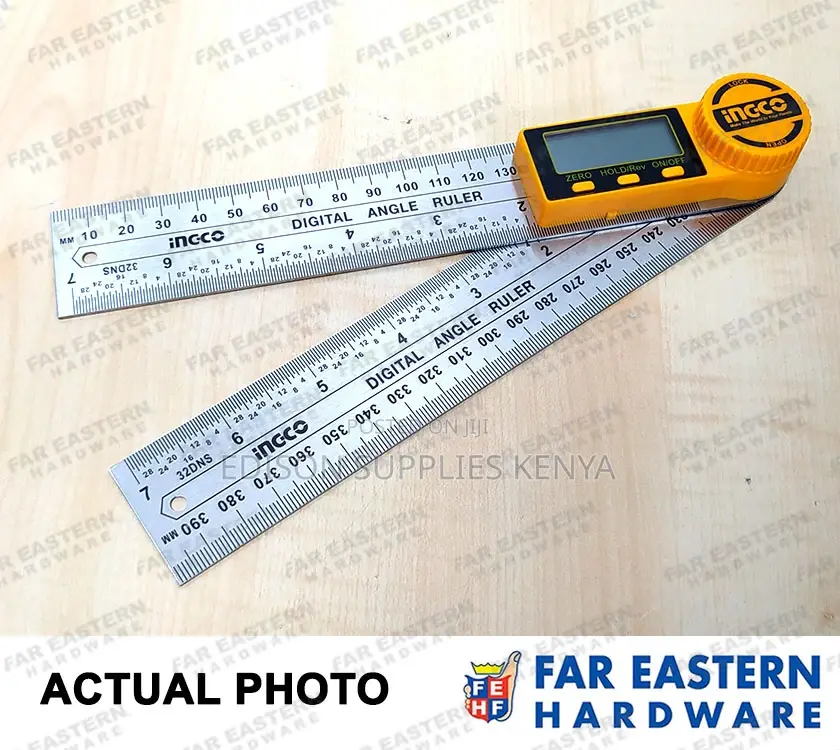 Ingco Digital Angle Ruler 7" Hdar20701 Digital Ruler LCD