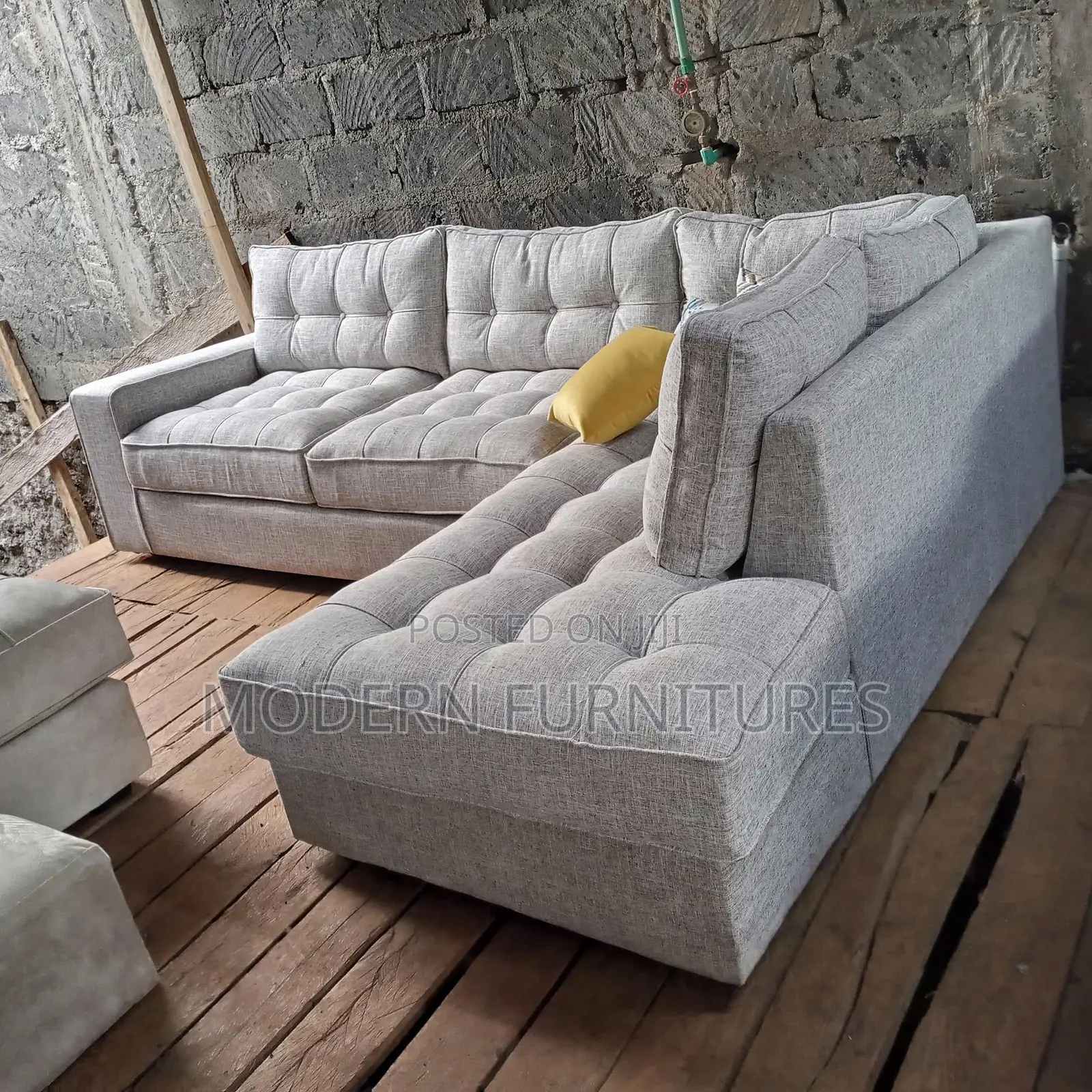Elegant L Sofa