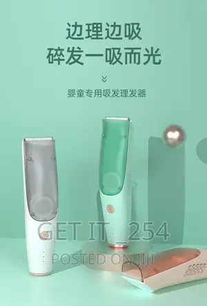 Low Noise Automatic Hair Suction Baby Hair Trimmer