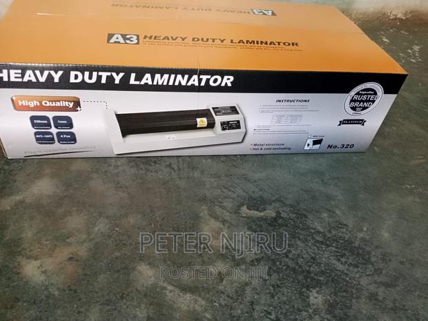 COMBINED Heavy Duty A4,A3 Laminator Machine - main view