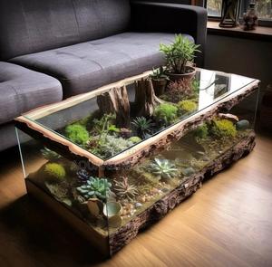 Glass Table Terrarium - thumbnail 2