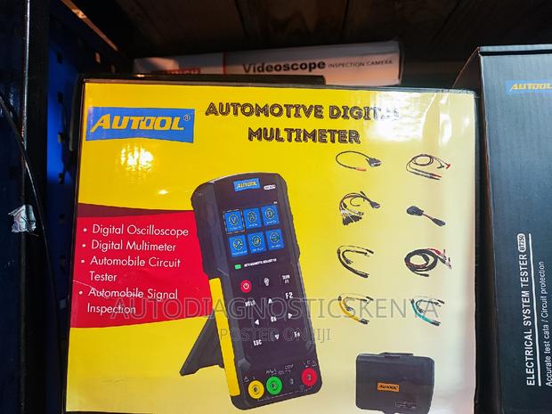 Automotive Diagnostics Digital Multimeter and Oscilloscope
