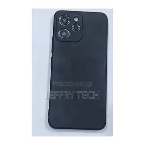 Silicon Back Case for Redmi 12- Black